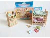 sylvanian families childrens bedroom furniture set